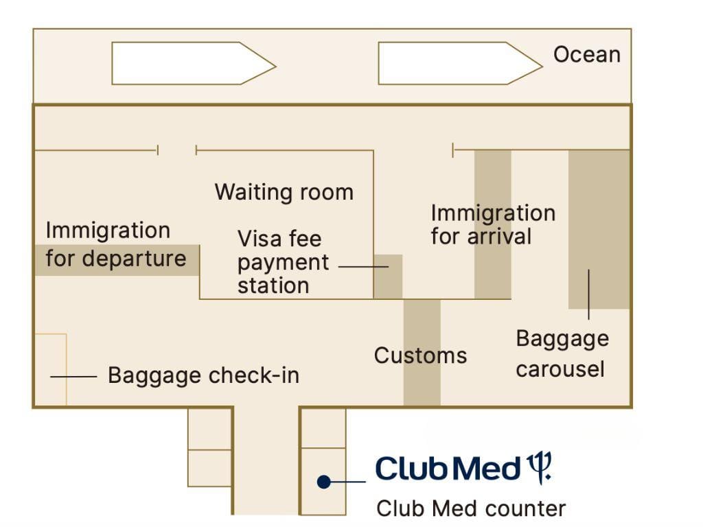 Club Med Transfers - Bintan Counter
