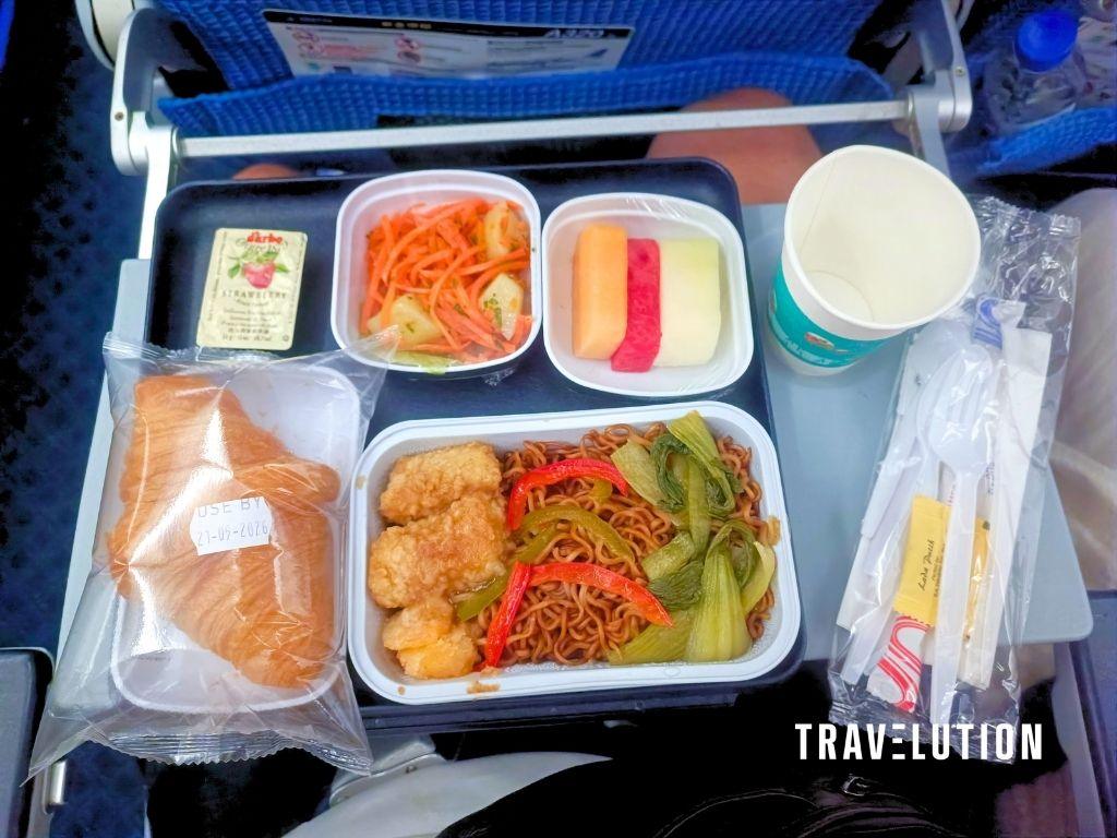 China Southern Airline Seafood Noodle