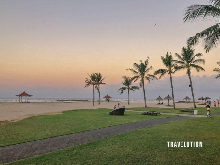Club Med Bali Review - Beach Sunset