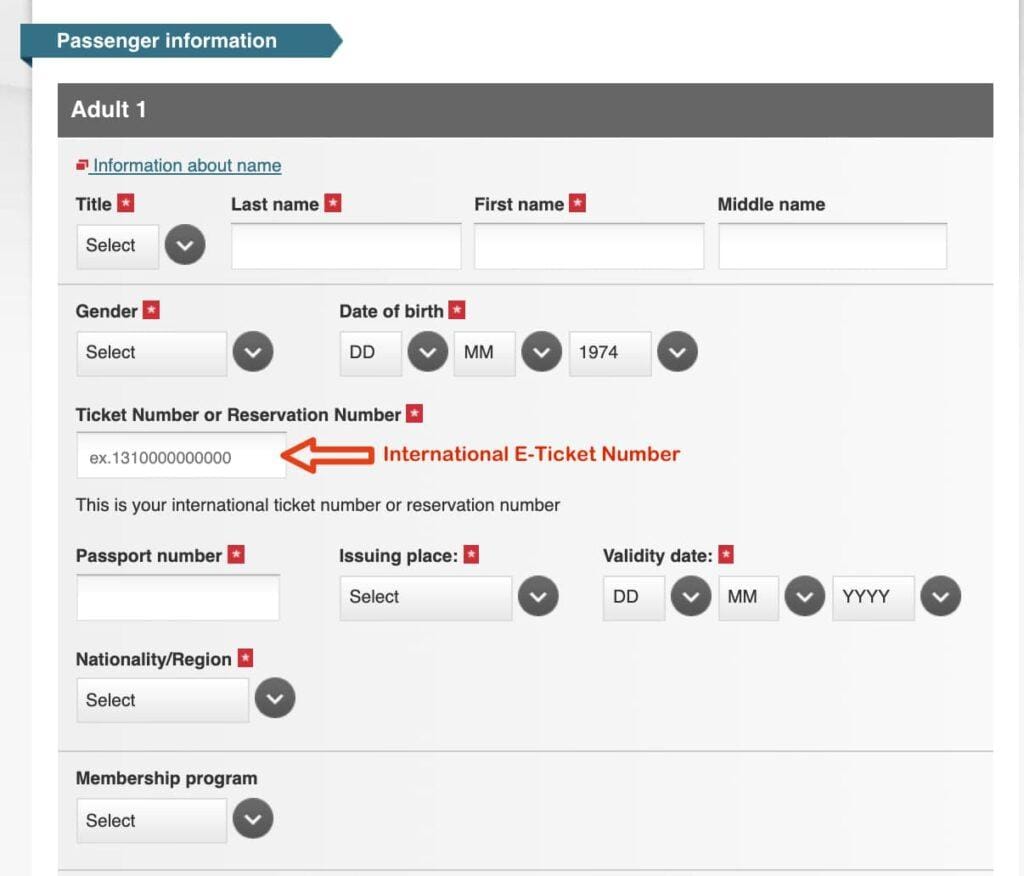 Japan Explorer Pass Booking Form