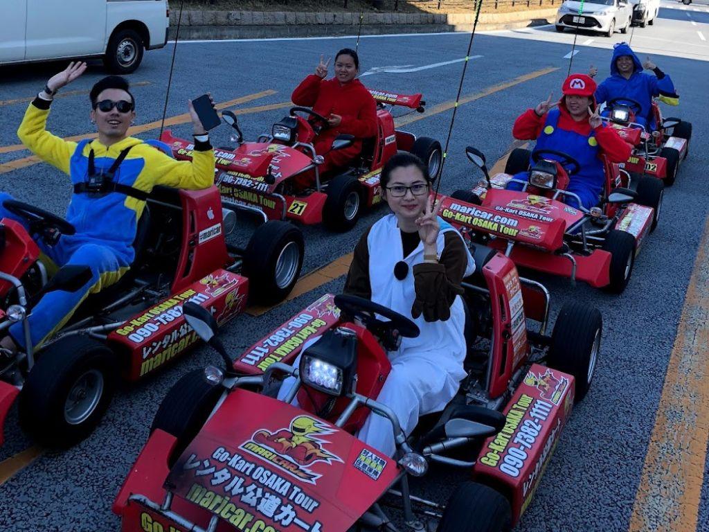 An International Driving Permit and physical Malaysian Driving License is required for street kart in Japan